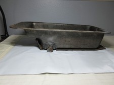 Ford Gpw Jeep Willys Mb Slat Grill Original Early War Riveted L134 Motor Oil Pan