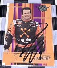 ROBBY GORDON SIGNED NASCAR RACING CARD RICHARD CHILDRESS RACING RG01