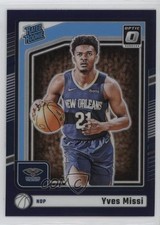 2024-25 Panini Donruss Optic Rated Rookie Purple Prizm Yves Missi #265 1hr4