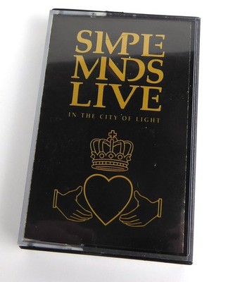 Musikkassette - SIMPLE MINDS - Live - Tape MC
