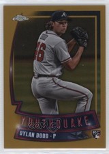 2023 Topps Chrome Update Youthquake Gold Refractor 43/50 Dylan Dodd #YQ-62 12dh