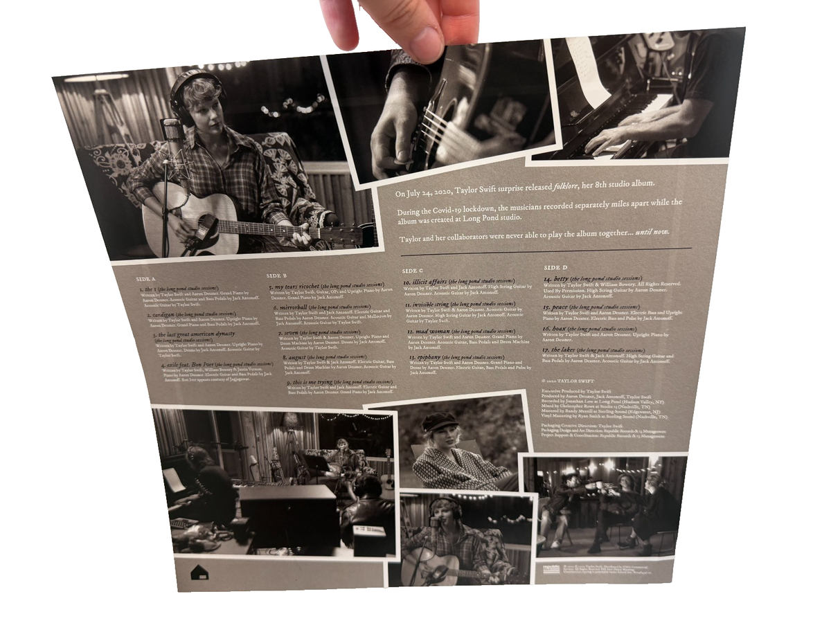 Folklore: The Long Pond Studio Sessions by Taylor Swift (Record