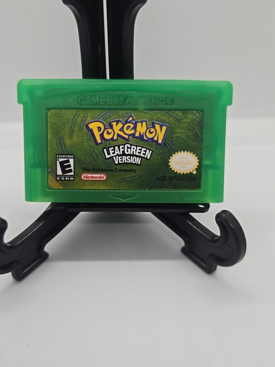 Pokemon LeafGreen - Gameboy Advance GBA - USA - Leaf Green - Fast
