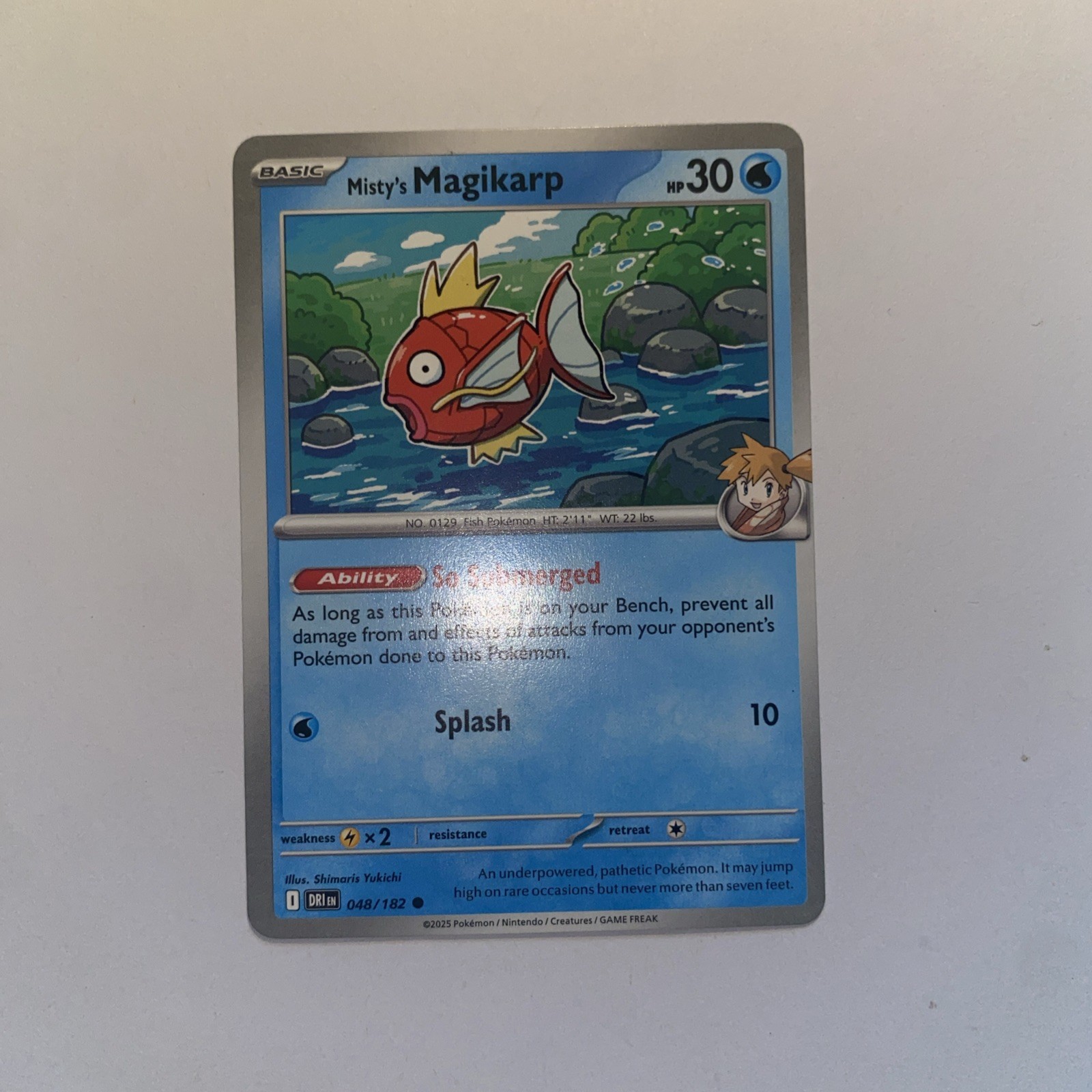 Mistys Magikarp #48 2025 Scarlet - Violet Series - Destined Rivals