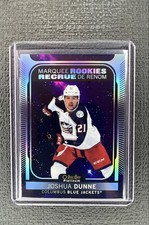 2021-22 O-Pee-Chee Platinum - Marquee Rookies Joshua Dunne #243 Cosmic /65 (RC)