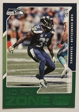 Kam Chancellor 2017 Panini Score No Fly Zone Green #10 Seattle Seahawks ESE