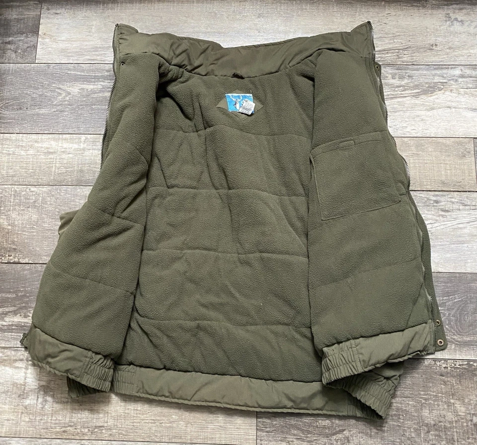 Vintage Men’s Stag Hill Haband Hunting Vest Size 5X Green Warm Outdoor Gear EUC - Image 3 of 4