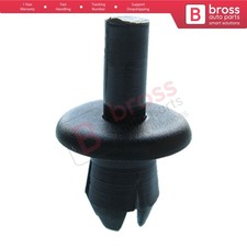 10X Push in Rivet Black for Mercedes A0009902992 Audi 16186729901C BMW 1916670