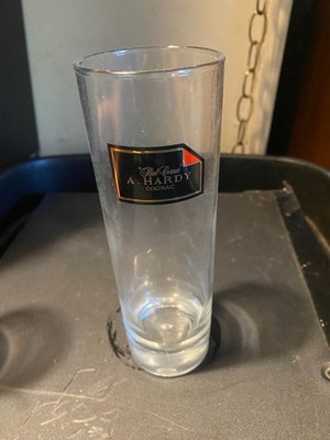 Red Corner A. Hardy Cognac GLASS *NEW *liquor *alcohol *bar *barware ***(1)
