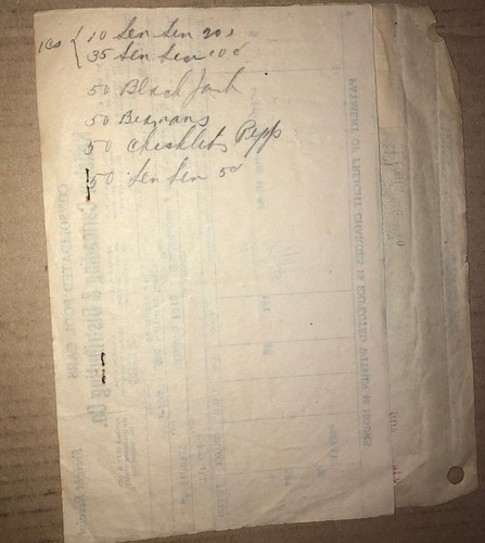 Chewing Gum Invoice Receipts November 6, 1945 Vintage American Chicle Chicklet - Picture 5 of 7