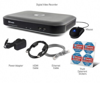 Swann DVR CCTV Recorder DVR8 5580 8 Channel 4K Ultra HD AHD 2TB HDD HDMI BNC