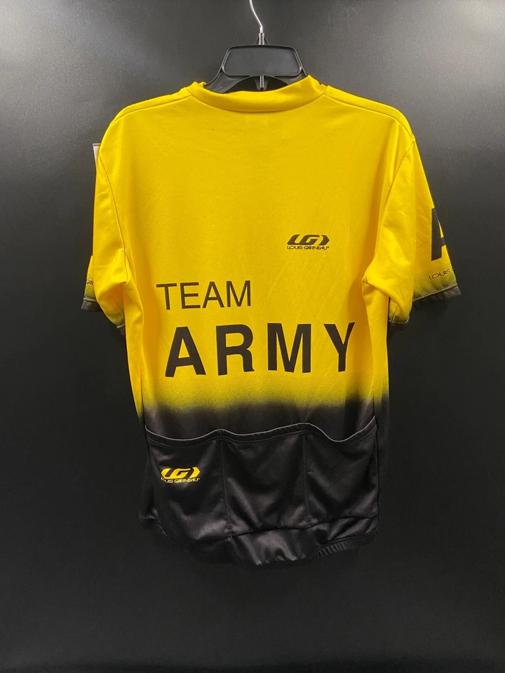 Camiseta deportiva de ciclismo LOUIS GARNEAU Team XL para hombre - amarilla/negra Foto 2 de 4