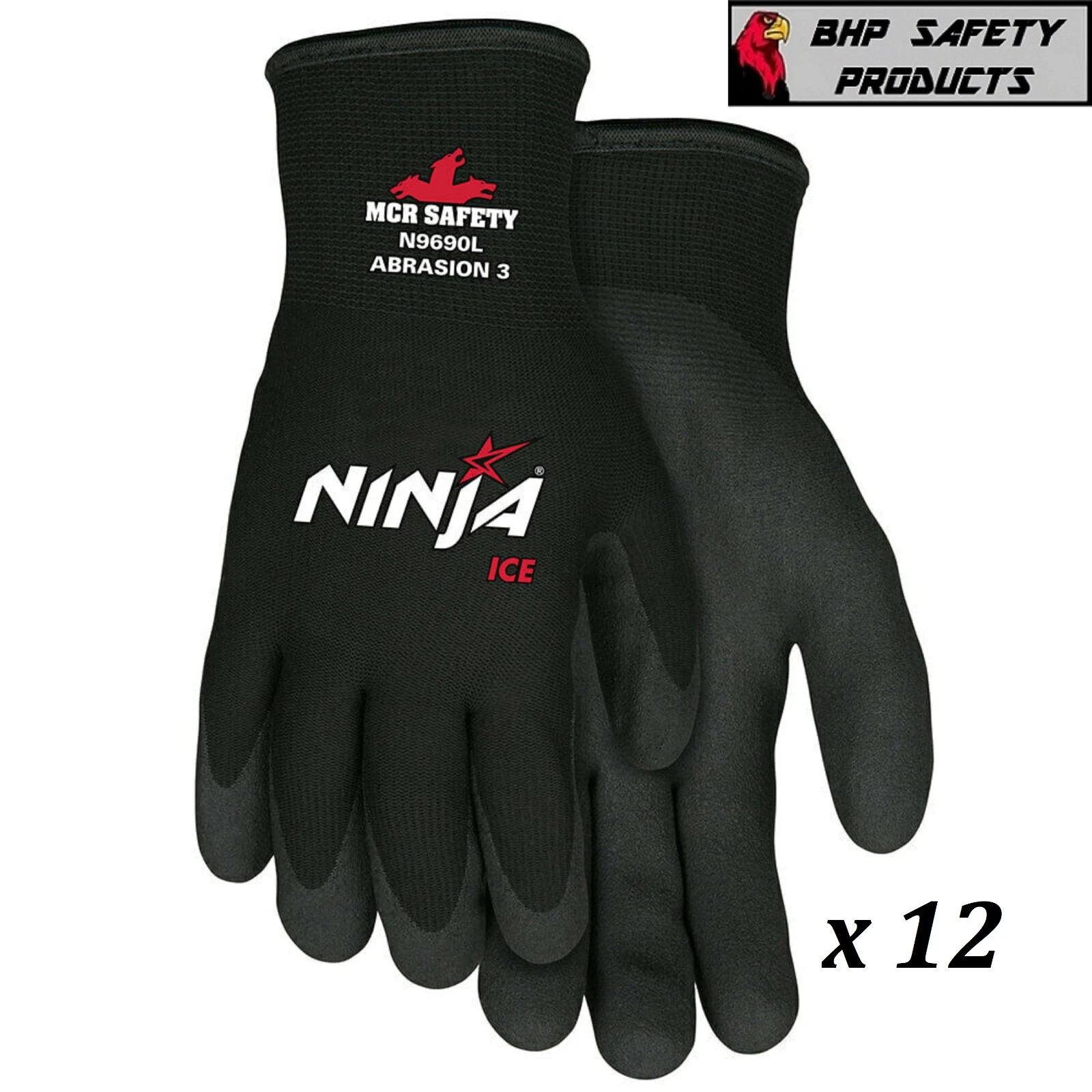 MCR MEMPHIS NINJA ICE INSULATED COLD WINTER WEATHER SAFETY WORK GLOVES 12/PAIRS
Opens in a new windo