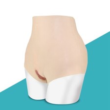 Fake Vagina Crossdresser Pants Silicone Panties Hip Padding Pants Enhancer UK