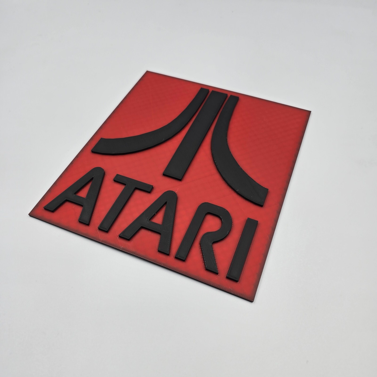 Logotipo de Atari impreso en 3D Lerpo3D