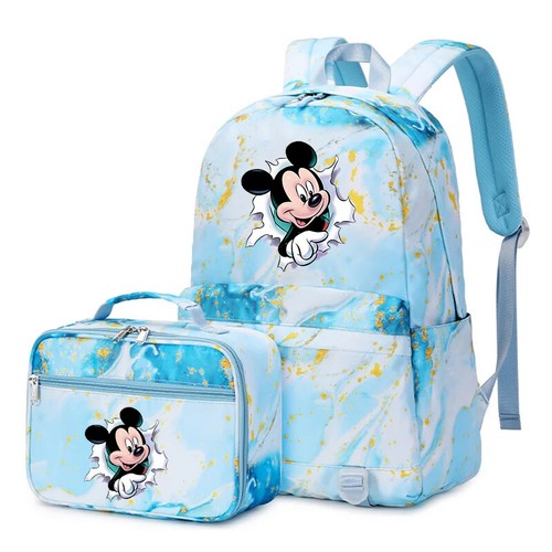 2 pz Topolino Minnie zaino multitasca borsa pranzo zaino set borsa scuola - Foto 17 di 56
