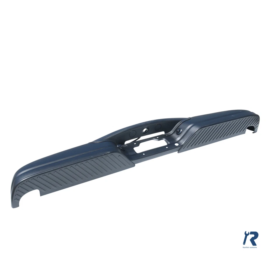 Conjunto de para-choque de degrau preto ajuste traseiro para 97-04 Ford F-150 97-99 Ford F-250 - Imagem 2 de 4