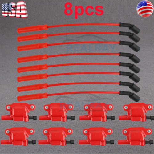 8x High Performance Ignition Coils For Chevy Silverado 1500 GMC 5.3L 6.0L UF413 - Picture 17 of 19