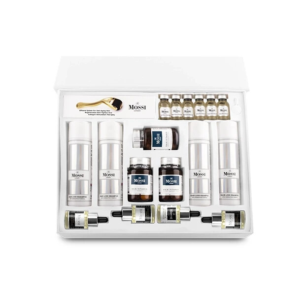 The Mossi London 6 Months Flacon Plus Hair Set - Mossi Anti Hair Loss FULL Kit