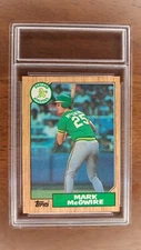 1987 Topps Mark Mcgwire Rookie Card POPULAR