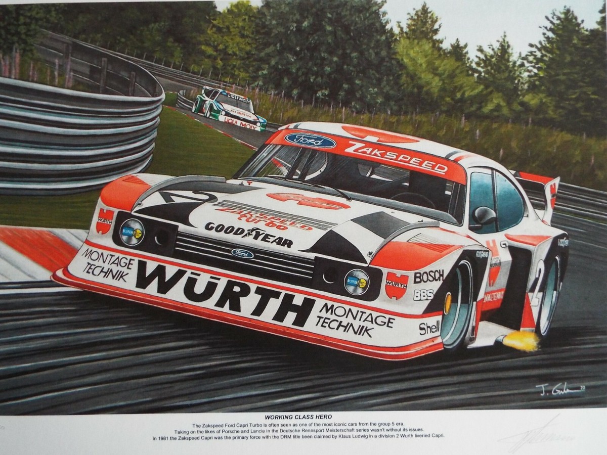 Limited Edition Zakspeed Ford Capri Turbo Group 5 Motorsport