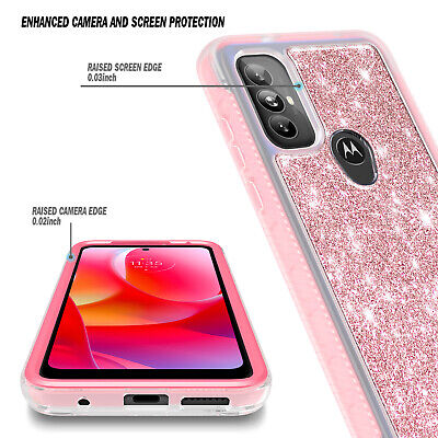  for Moto G Play 2023 case, Motorola G Play 2023 case with HD  Screen Protector, Fashion Shock-Absorption Flexible TPU Bumper Soft Rubber  Protective Phone Case Cove for Motorola Moto G Play