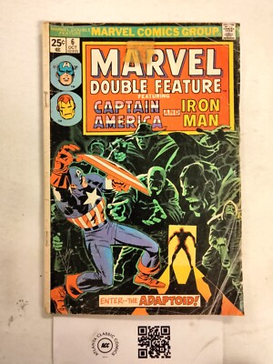Marvel Double Feature #6 VG Marvel Comic Book 8 TJ71