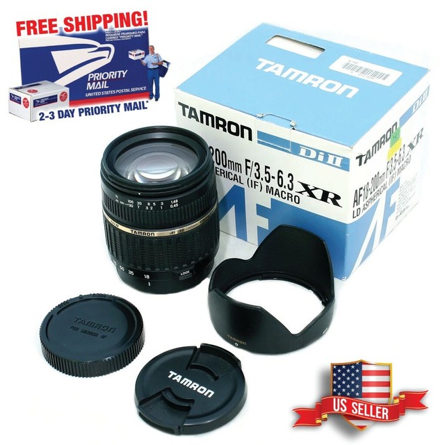 If Macro Zoom Lens With Built In Motor For Nikon Digital Slr Tamron Af 18 0mm F 3 5 6 3 Xr Di Ii Ld Aspherical Model A14nii Camera Lenses Lenses Urbytus Com