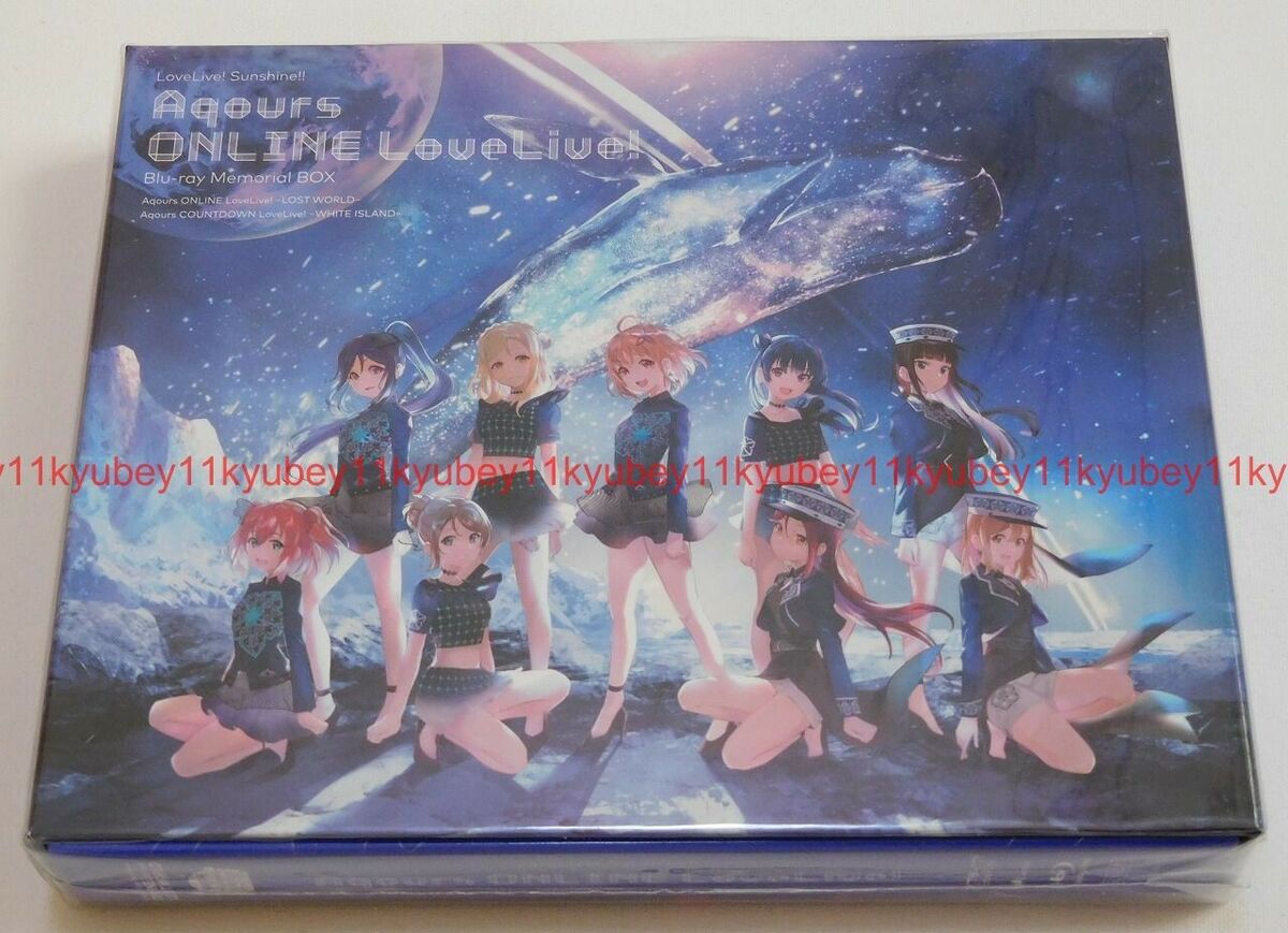 New Love Live Sunshine Aqours ONLINE LoveLive Blu-ray Memorial Box Book Japan