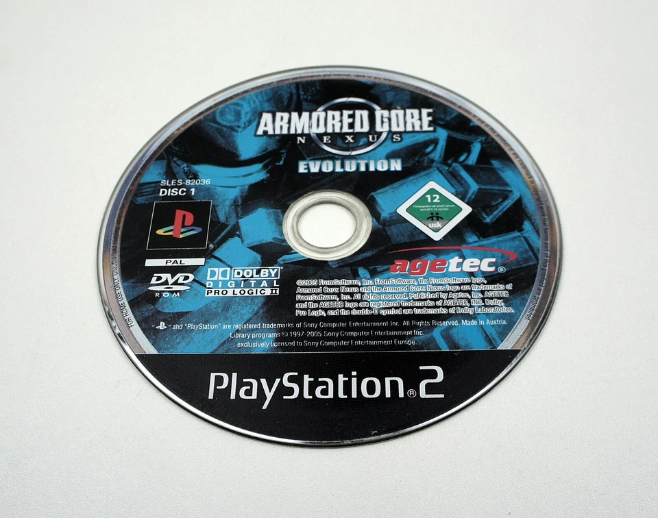 Armored Core Nexus Evolution & Revolution Sony PlayStation 2 PS2 Discs Only - Image 2 of 4