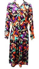 Vintage Phillip Lawrence Skirt Set Pull on Skirt with Blouse Women's Size 10