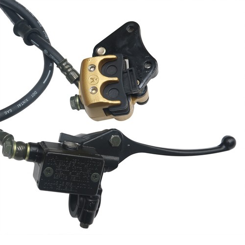 Front Disc Brake Caliper Cylinder Atomik DHZ 125cc 110 50CC Dirt Bike ATV - Picture 5 of 9
