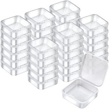 Mathtoxyz 36PCS Bead Organizer Box, Small Bead Organizers and Storage Containers