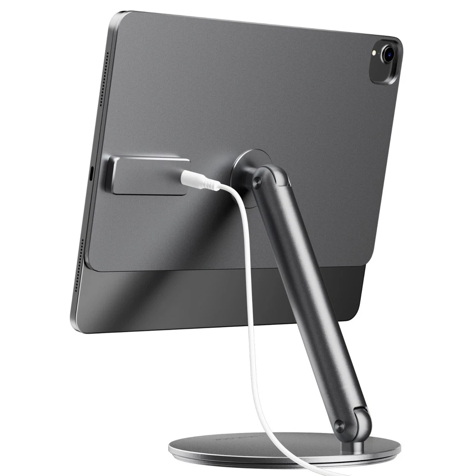 360 Rotating Foldable Magnetic Wireless Charging Stand For iPad Pro M4 13/12.9 - Image 2 of 4
