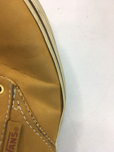 Vans Boots Youth 6.5 Tan Brown Suede High Top Skater Shoes Style TBR4 - Picture 7 of 9