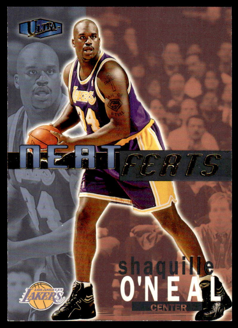 1997-98 Ultra #4 NF Shaquille O'Neal BASKETBALL Los Angeles