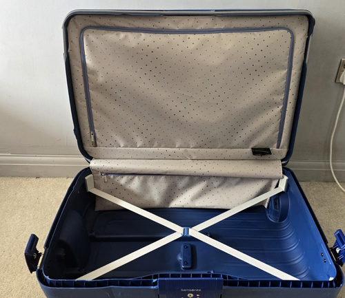 Samsonite S'Cure Spinner 4 Wheel Large Suitcase - 75/28- Dark Blue - Picture 15 of 21