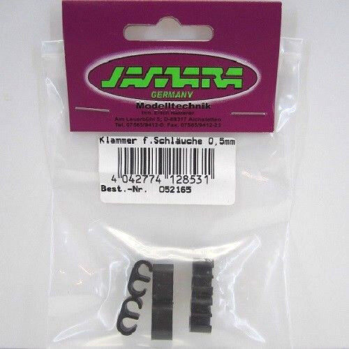 Replacement JAMARA 052165 Clips For Hoses and Cables 0 3/16in 6 Pieces 2 Canali