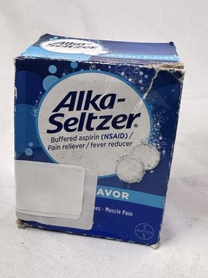 ALKA-SELTZER ORIGINAL TABLET 24CT Exp 10/27