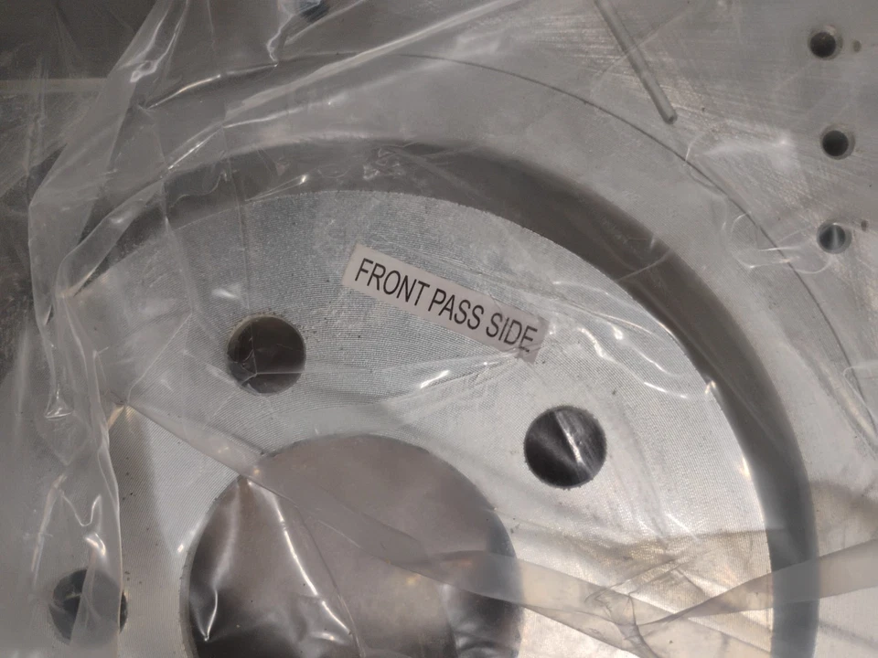 Rotor PowerStop AR86002XR, 15-20 Dodge Charger delantero derecho Evo perforado/ranurado Foto 3 de 4