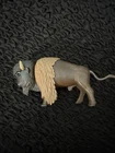 Vintage Playmobil Buffalo Bison Wild Animal Western 1988 EUC Condition Geobra