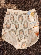 Vintage Warner's "Perfect Measures" Nylon Brief Panties Size 6 Silky Soft 55130