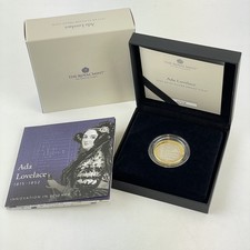 2023 UK Silver Proof £2 Coin Ada Lovelace The Enchantress Of Numbers