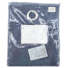RETAIL 109 NEW Pottery Barn Kids Hayden Blackout Panel Navy Blue 44x108 Grommet