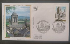 Enveloppe Premier 1er jour Timbre Église N° 3499 Oblitéré Locronan 2002