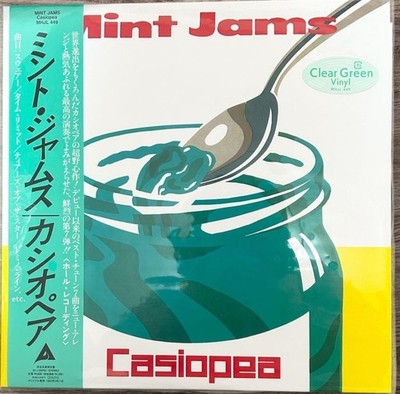 Casiopea Mint Jams LP Vinyl 2025 Japan Limited Clear Green Alfa MHJL-449 Repress