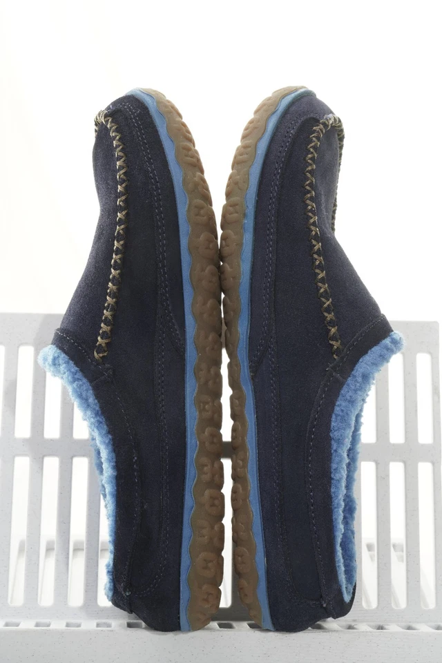 Zapatillas de invierno LL Bean Mountain mocasín rasguño para hombre talla 8 zapatos medianos Foto 3 de 4