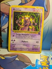Pokemon TCG Mewtwo Wotc Black Star Promo  14 Vintage 2000 HP