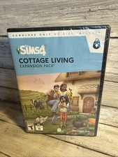 New! The Sims 4 Cottage Living Expansion Pack PC Game Sealed No Disc Version