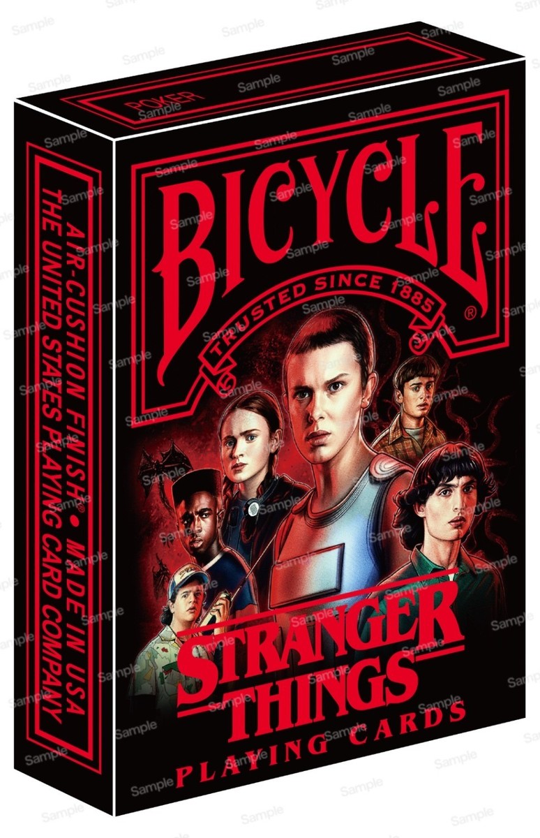 Bicycle Stranger Things Playing Cards Netflix Trump Rare New | eBay